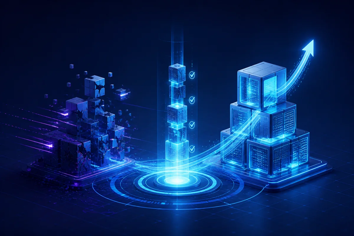 Illustration of a digital system recovery and improvement